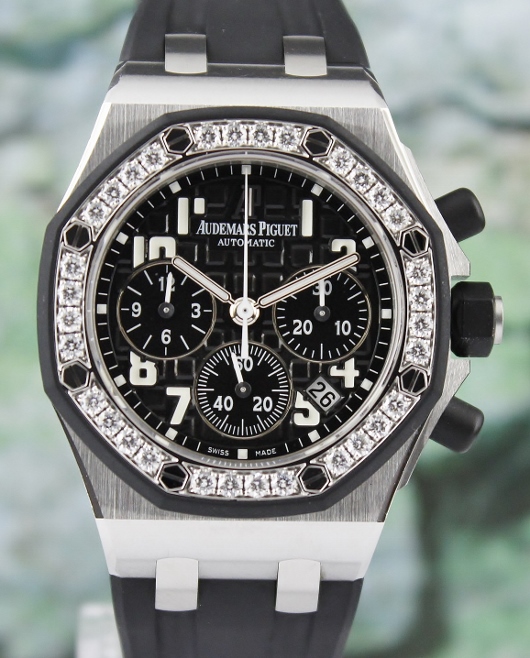 (image for) Audemars Piguet Royal Oak Offshore Ladies Chronograph Watch / 26048SK.ZZ.D002CA.01